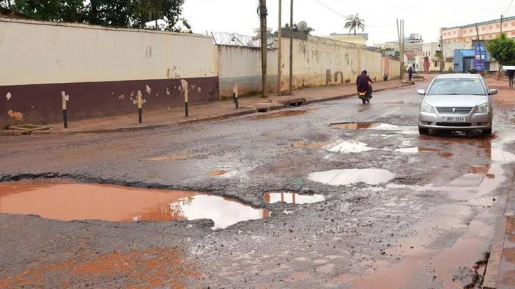Road in Mukono under the GKMA-UDP project